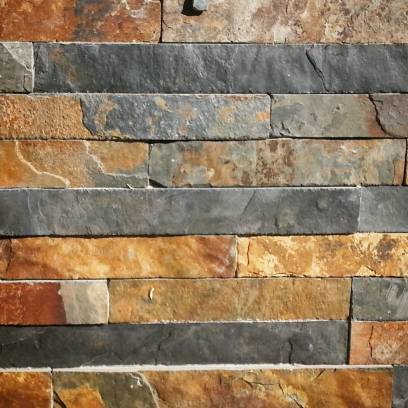 Listelli squadrati ardesia multicolor